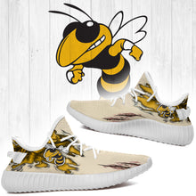 Load image into Gallery viewer, Scratch Georgia Tech Yellow Jackets NCAA Yeezy Boost 350 v2 Shoes Christmas Gift L1810-175