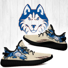 Load image into Gallery viewer, Scratch Houston Baptist Huskies NCAA Yeezy Boost 350 v2 Shoes Christmas Gift L1810-169