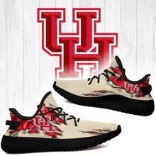Load image into Gallery viewer, Scratch Houston Cougars NCAA Yeezy Boost 350 v2 Shoes Christmas Gift L1810-168
