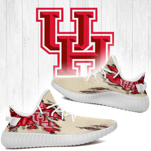 Load image into Gallery viewer, Scratch Houston Cougars NCAA Yeezy Boost 350 v2 Shoes Christmas Gift L1810-168