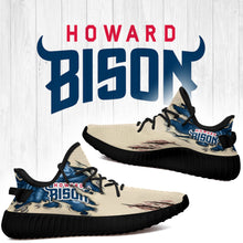 Load image into Gallery viewer, Scratch Howard Bison NCAA Yeezy Boost 350 v2 Shoes Christmas Gift L1810-167