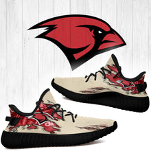 Load image into Gallery viewer, Scratch Incarnate Word Cardinals NCAA Yeezy Boost 350 v2 Shoes Christmas Gift L1810-162