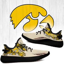 Load image into Gallery viewer, Scratch Iowa Hawkeyes NCAA Yeezy Boost 350 v2 Shoes Christmas Gift L1810-160