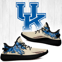 Load image into Gallery viewer, Scratch Kentucky Wildcats NCAA Yeezy Boost 350 v2 Shoes Christmas Gift L1810-150
