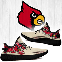 Load image into Gallery viewer, Scratch Louisville Cardinals NCAA Yeezy Boost 350 v2 Shoes Christmas Gift L1810-142