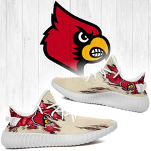 Load image into Gallery viewer, Scratch Louisville Cardinals NCAA Yeezy Boost 350 v2 Shoes Christmas Gift L1810-142