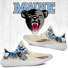 Load image into Gallery viewer, Scratch Maine Black Bears NCAA Yeezy Boost 350 v2 Shoes Christmas Gift L1810-140