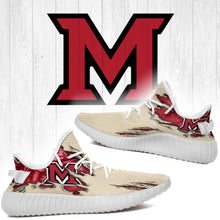 Load image into Gallery viewer, Scratch Miami Redhawks NCAA Yeezy Boost 350 v2 Shoes Christmas Gift L1810-132