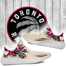 Load image into Gallery viewer, Scratch Toronto Raptors NBA Yeezy Boost 350 v2 Shoes Christmas Gift L2310-028