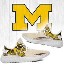 Load image into Gallery viewer, Scratch Michigan Wolverines NCAA Yeezy Boost 350 v2 Shoes Christmas Gift L1810-130