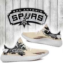 Load image into Gallery viewer, Scratch San Antonio Spurs NBA Yeezy Boost 350 v2 Shoes Christmas Gift L2310-027