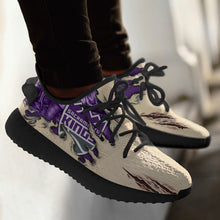 Load image into Gallery viewer, Scratch Sacramento Kings NBA Yeezy Boost 350 v2 Shoes Christmas Gift L2310-026