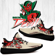Load image into Gallery viewer, Scratch Mississippi Valley State Delta Devils NCAA Yeezy Boost 350 v2 Shoes Christmas Gift L1810-126
