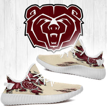 Load image into Gallery viewer, Scratch Missouri State Bears NCAA Yeezy Boost 350 v2 Shoes Christmas Gift L1810-125