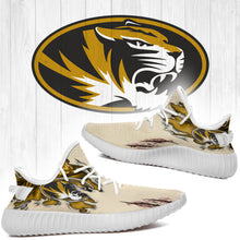 Load image into Gallery viewer, Scratch Missouri Tigers NCAA Yeezy Boost 350 v2 Shoes Christmas Gift L1810-124