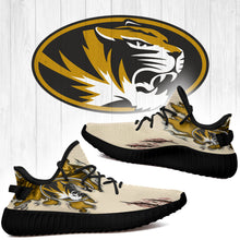Load image into Gallery viewer, Scratch Missouri Tigers NCAA Yeezy Boost 350 v2 Shoes Christmas Gift L1810-124