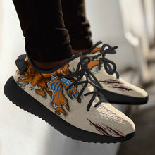 Load image into Gallery viewer, Scratch New York Knicks NBA Yeezy Boost 350 v2 Shoes Christmas Gift L2310-020