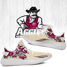 Load image into Gallery viewer, Scratch New Mexico State Aggies NCAA Yeezy Boost 350 v2 Shoes Christmas Gift L1810-112