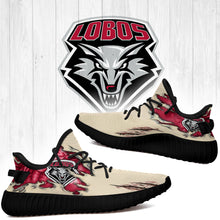 Load image into Gallery viewer, Scratch New Mexico Lobos NCAA Yeezy Boost 350 v2 Shoes Christmas Gift L1810-113