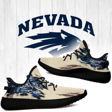 Load image into Gallery viewer, Scratch Nevada Wolf Pack NCAA Yeezy Boost 350 v2 Shoes Christmas Gift L1810-114