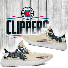 Load image into Gallery viewer, Scratch LA Clippers NBA Yeezy Boost 350 v2 Shoes Christmas Gift L2310-013