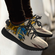 Load image into Gallery viewer, Scratch Golden State Warriors NBA Yeezy Boost 350 v2 Shoes Christmas Gift L2310-010