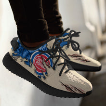 Load image into Gallery viewer, Scratch Detroit Pistons NBA Yeezy Boost 350 v2 Shoes Christmas Gift L2310-09