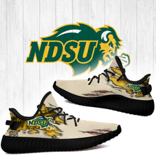 Load image into Gallery viewer, Scratch North Dakota State Bison NCAA Yeezy Boost 350 v2 Shoes Christmas Gift L1810-105