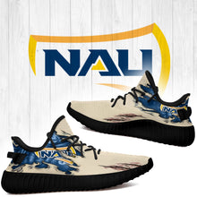Load image into Gallery viewer, Scratch Northern Arizona Lumberjacks NCAA Yeezy Boost 350 v2 Shoes Christmas Gift L1810-103
