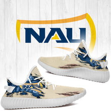Load image into Gallery viewer, Scratch Northern Arizona Lumberjacks NCAA Yeezy Boost 350 v2 Shoes Christmas Gift L1810-103