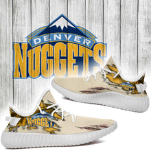 Load image into Gallery viewer, Scratch Denver Nuggets NBA Yeezy Boost 350 v2 Shoes Christmas Gift L2310-08