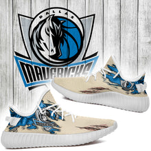 Load image into Gallery viewer, Scratch Dallas Mavericks NBA Yeezy Boost 350 v2 Shoes Christmas Gift L2310-07