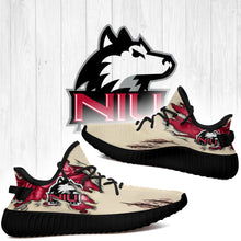 Load image into Gallery viewer, Scratch Northern Illinois Huskies NCAA Yeezy Boost 350 v2 Shoes Christmas Gift L1810-101