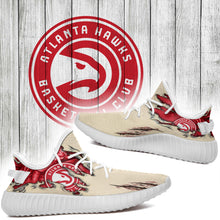 Load image into Gallery viewer, Scratch Atlanta Hawks NBA Yeezy Boost 350 v2 Shoes Christmas Gift L2310-01