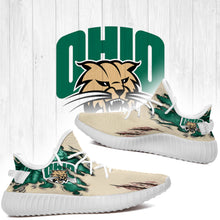 Load image into Gallery viewer, Scratch Ohio Bobcats NCAA Yeezy Boost 350 v2 Shoes Christmas Gift L1810-96