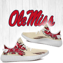 Load image into Gallery viewer, Scratch Ole Miss Rebels NCAA Yeezy Boost 350 v2 Shoes Christmas Gift L1810-91