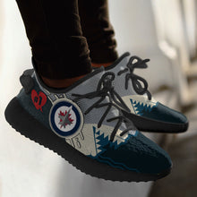 Load image into Gallery viewer, Shark Winnipeg Jets NHL Yeezy Boost 350 v2 Shoes Christmas Gift L2210-031