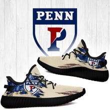 Load image into Gallery viewer, Scratch Penn Quakers NCAA Yeezy Boost 350 v2 Shoes Christmas Gift L1810-88