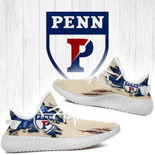 Load image into Gallery viewer, Scratch Penn Quakers NCAA Yeezy Boost 350 v2 Shoes Christmas Gift L1810-88