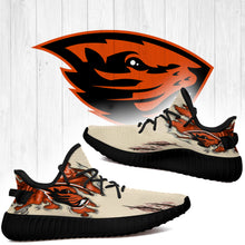 Load image into Gallery viewer, Scratch Oregon State Beavers NCAA Yeezy Boost 350 v2 Shoes Christmas Gift L1810-89