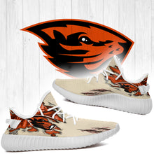 Load image into Gallery viewer, Scratch Oregon State Beavers NCAA Yeezy Boost 350 v2 Shoes Christmas Gift L1810-89