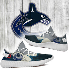 Load image into Gallery viewer, Shark Vancouver Canucks NHL Yeezy Boost 350 v2 Shoes Christmas Gift L2210-028