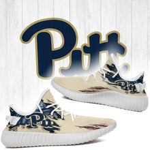 Load image into Gallery viewer, Scratch Pitt Panthers NCAA Yeezy Boost 350 v2 Shoes Christmas Gift L1810-86