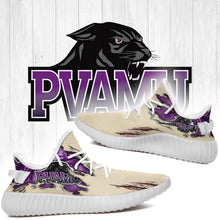 Load image into Gallery viewer, Scratch Prairie View A&amp;M Panthers NCAA Yeezy Boost 350 v2 Shoes Christmas Gift L1810-84