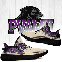 Load image into Gallery viewer, Scratch Prairie View A&amp;M Panthers NCAA Yeezy Boost 350 v2 Shoes Christmas Gift L1810-84