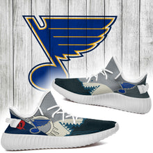 Load image into Gallery viewer, Shark St. Louis Blues NHL Yeezy Boost 350 v2 Shoes Christmas Gift L2210-025