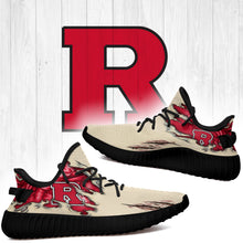 Load image into Gallery viewer, Scratch Rutgers Scarlet Knights NCAA Yeezy Boost 350 v2 Shoes Christmas Gift L1810-76