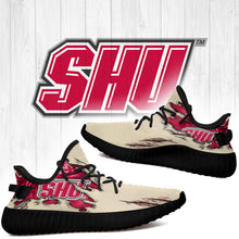 Load image into Gallery viewer, Scratch Sacred Heart Pioneers NCAA Yeezy Boost 350 v2 Shoes Christmas Gift L1810-74