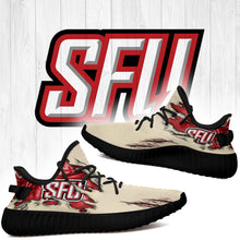 Load image into Gallery viewer, Scratch Saint Francis Red Flash NCAA Yeezy Boost 350 v2 Shoes Christmas Gift L1810-73