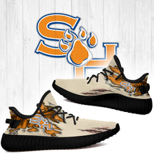Load image into Gallery viewer, Scratch Sam Houston State Bearkats NCAA Yeezy Boost 350 v2 Shoes Christmas Gift L1810-72